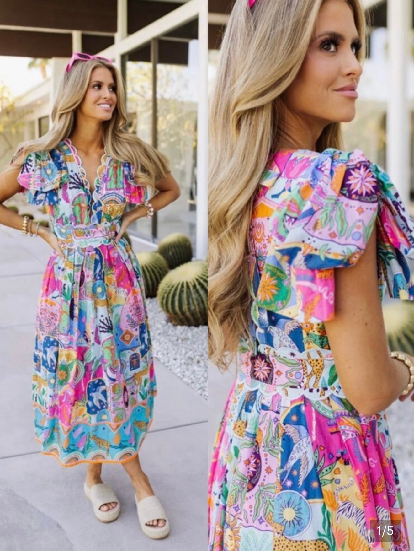 J.Marie Mosaic  Dress