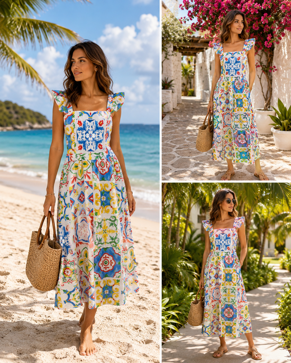 Prosperina linen dress