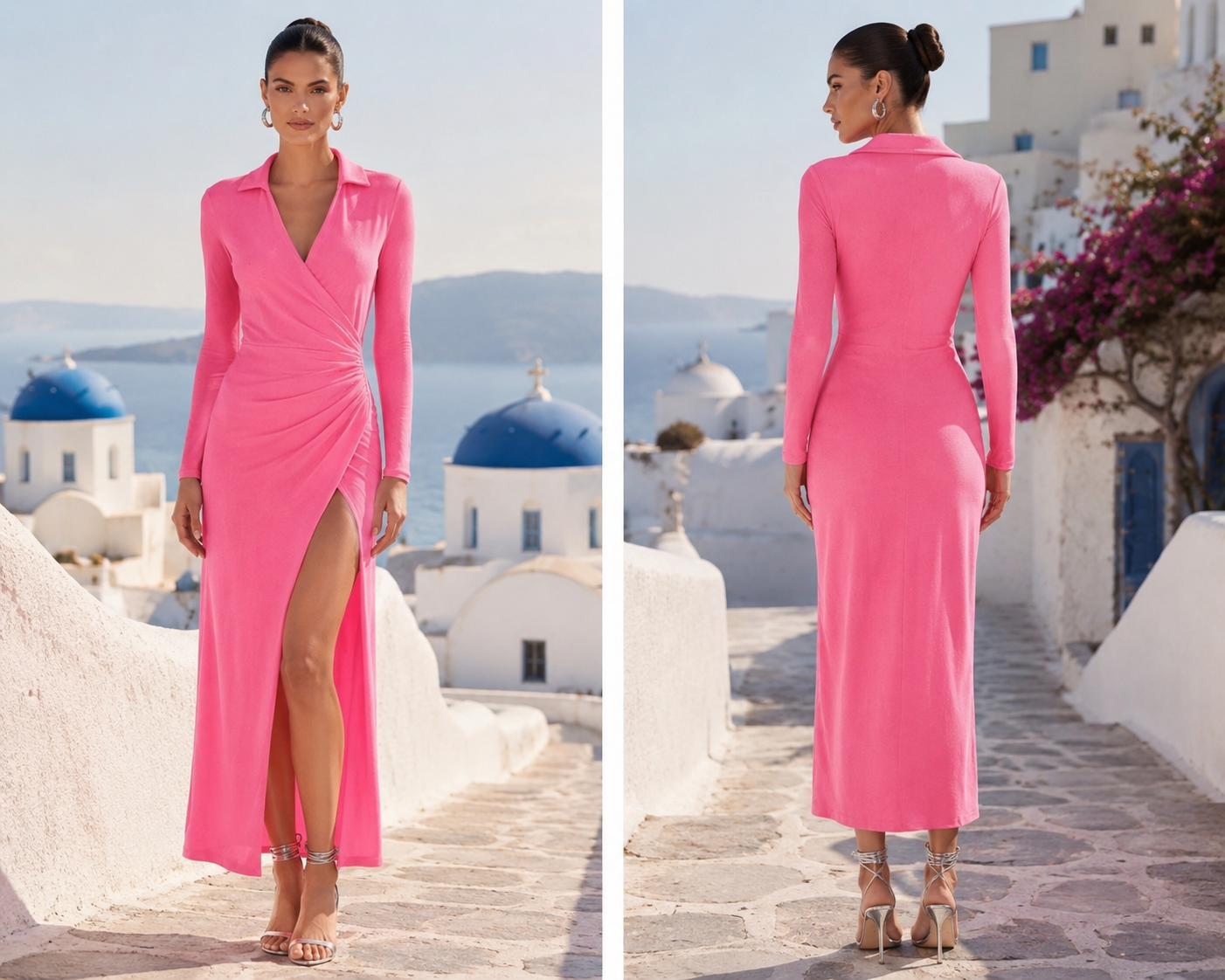Ser.o.ya Neón Pink Maxi Dress