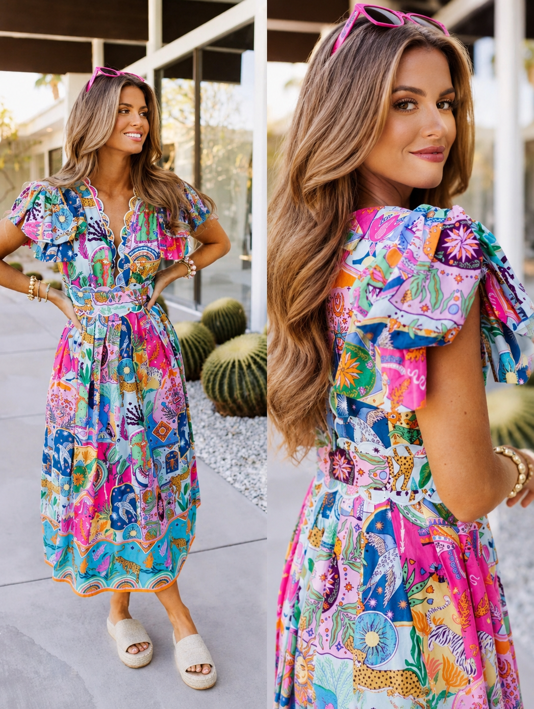 J.Marie Mosaic  Dress